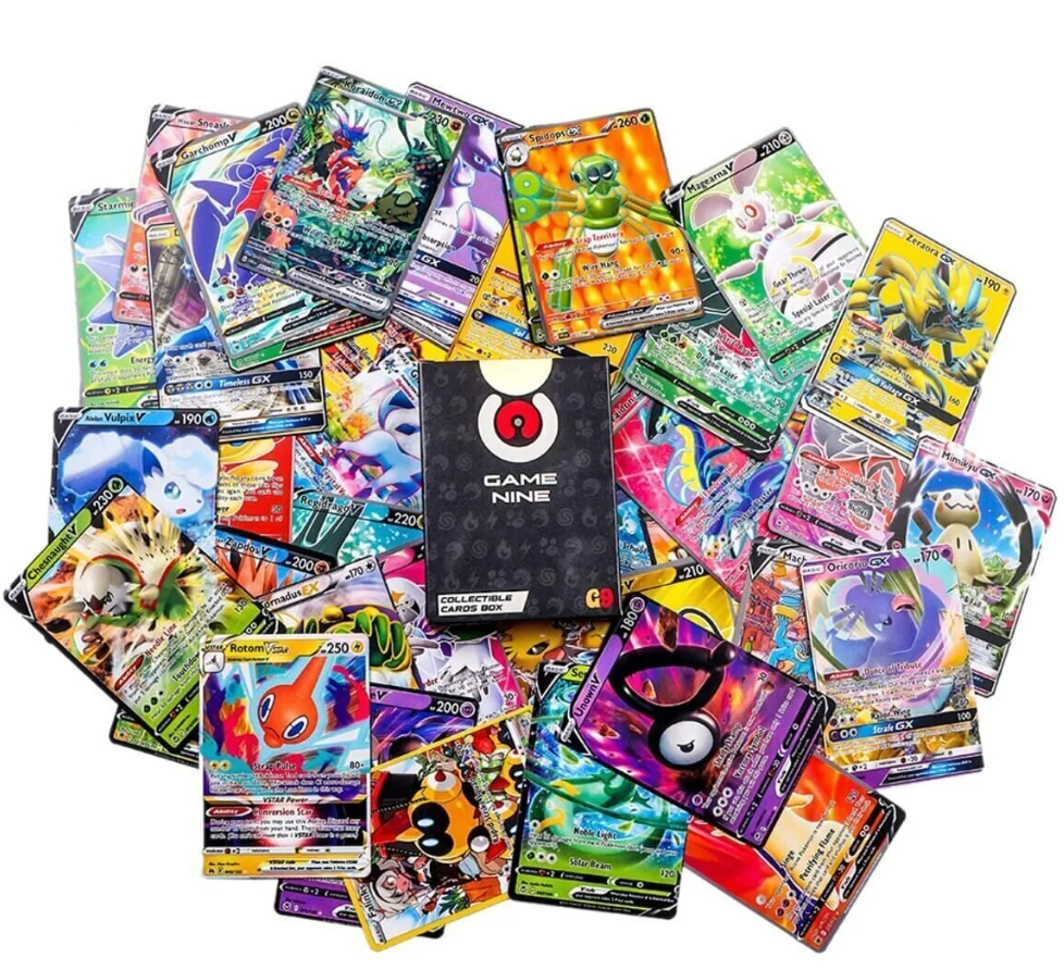 50 Pokemon Cards Plus a Rare Legendary Pokemon Card | Bundle with Special Card Pack